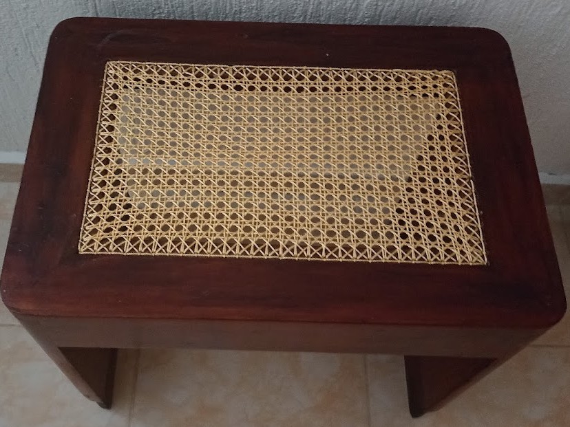 Trabajo artesanal de petatillo